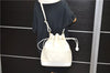 Authentic GUCCI Shoulder Cross Body Bag Purse Leather White 9999C