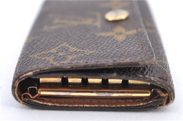 Authentic Louis Vuitton Monogram Multicles 4 Four Hooks Key Case M62631 LV A4524