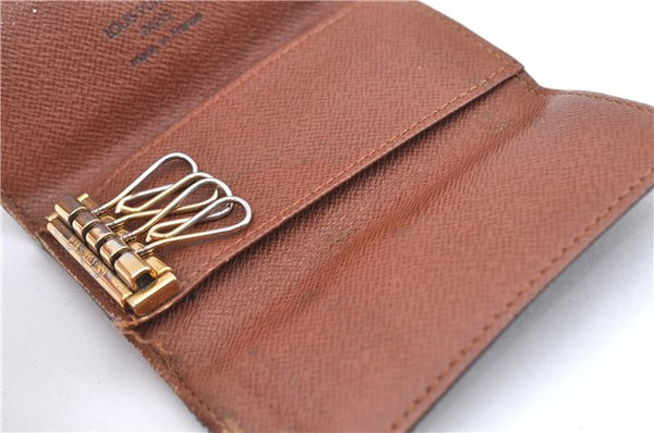 Authentic Louis Vuitton Monogram Multicles 4 Four Hooks Key Case M62631 LV A4524
