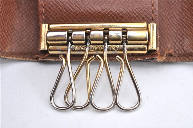 Authentic Louis Vuitton Monogram Multicles 4 Four Hooks Key Case M62631 LV A4524