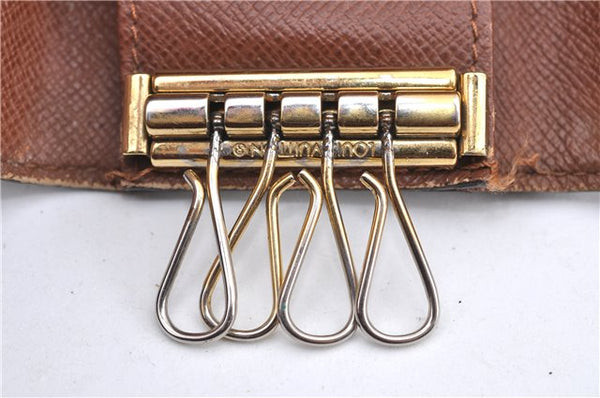 Authentic Louis Vuitton Monogram Multicles 4 Four Hooks Key Case M62631 LV A4524