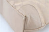 Authentic GUCCI Shoulder Tote Bag GG Canvas Leather 33890 Beige B6920