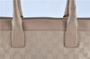 Authentic GUCCI Shoulder Tote Bag GG Canvas Leather 33890 Beige B6920