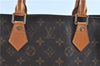 Authentic LOUIS VUITTON Monogram Sac Plat Hand Bag M51140 LV C8194