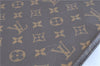 Authentic LOUIS VUITTON Monogram Sac Plat Hand Bag M51140 LV C8194