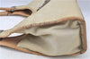 Authentic GUCCI Jackie Shoulder Hand Bag Nylon Leather 0021067 Ivory Junk D6558