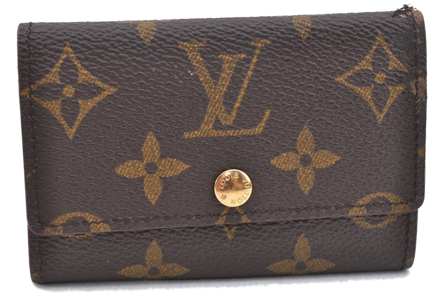 Authentic LOUIS VUITTON Monogram Multicles 6 Six Hooks Key Case M62630 LV D7680