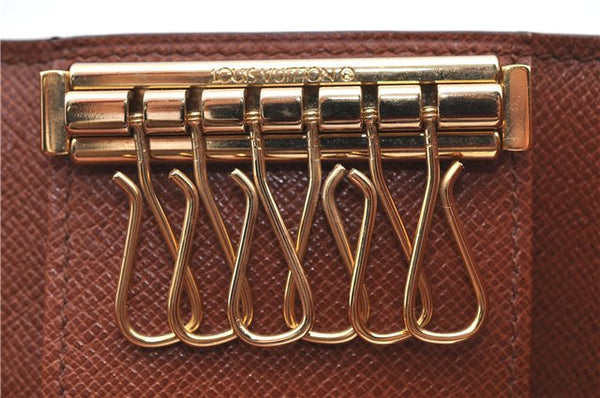 Authentic LOUIS VUITTON Monogram Multicles 6 Six Hooks Key Case M62630 LV D7680