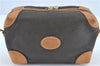 Authentic GUCCI Shoulder Cross Body Bag Leather Khaki Green D8395