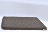 Authentic Louis Vuitton Monogram Poche Documents Document case M53400 LV E1394