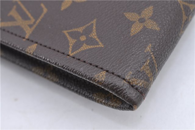 Authentic Louis Vuitton Monogram Poche Documents Document case M53400 LV E1394