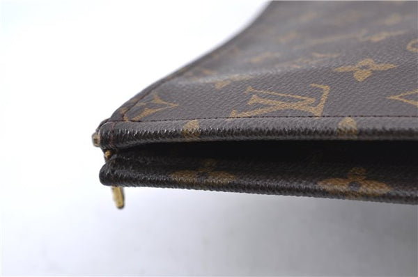 Authentic Louis Vuitton Monogram Poche Documents Document case M53400 LV E1394