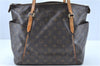 Auth Louis Vuitton Monogram Totally PM Shoulder Tote Bag M41016 Junk LV E4849