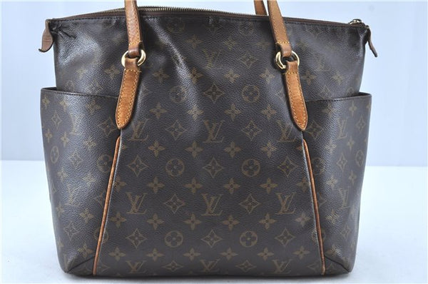 Auth Louis Vuitton Monogram Totally PM Shoulder Tote Bag M41016 Junk LV E4849