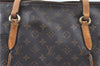 Auth Louis Vuitton Monogram Totally PM Shoulder Tote Bag M41016 Junk LV E4849