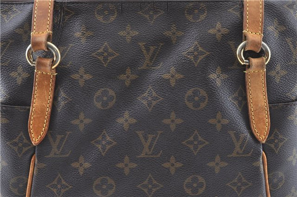 Auth Louis Vuitton Monogram Totally PM Shoulder Tote Bag M41016 Junk LV E4849