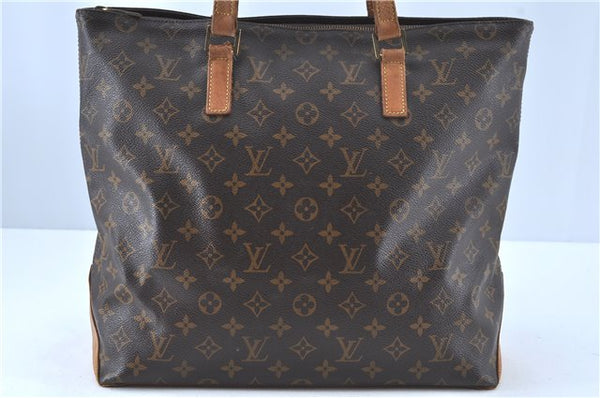 Authentic Louis Vuitton Monogram Cabas Mezzo Tote Bag M51151 LV E6016