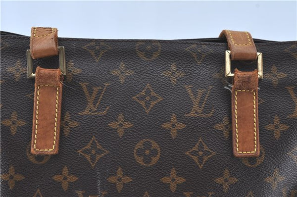 Authentic Louis Vuitton Monogram Cabas Mezzo Tote Bag M51151 LV E6016