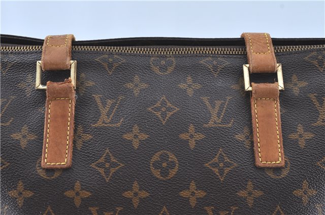 Authentic Louis Vuitton Monogram Cabas Mezzo Tote Bag M51151 LV E6016