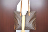 Authentic Louis Vuitton Monogram Cabas Mezzo Tote Bag M51151 LV E6016