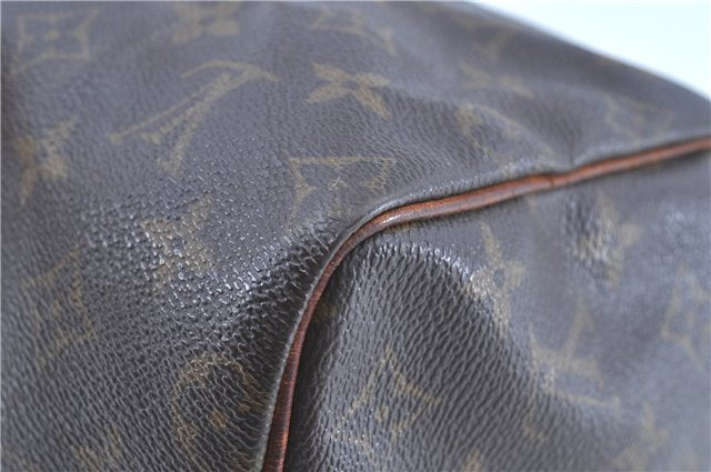 Authentic LOUIS VUITTON Monogram Speedy 25 Hand Bag M41528 LV E6101