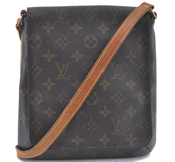 Authentic Louis Vuitton Monogram Musette Salsa Shoulder Bag M51258 LV E8734