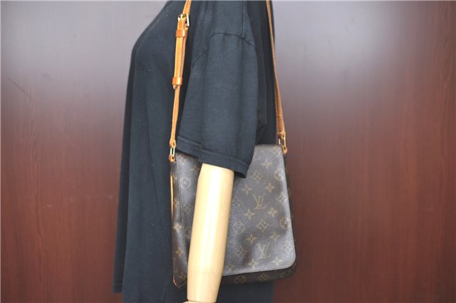 Authentic Louis Vuitton Monogram Musette Salsa Shoulder Bag M51258 LV E8734