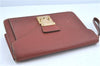 Auth Louis Vuitton Epi Pochette Sellier Dragonne Clutch Bag M52613 Brown E9510