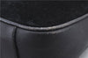 Authentic GUCCI Bamboo Shoulder Hand Bag Suede Leather Black Junk F5760