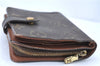 Authentic Louis Vuitton Monogram Compact Zip Bifold Wallet Purse M61667 LV F6757