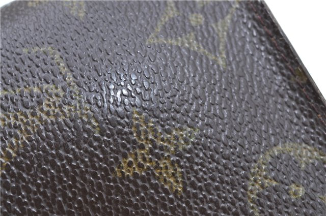 Authentic Louis Vuitton Monogram Compact Zip Bifold Wallet Purse M61667 LV F6757