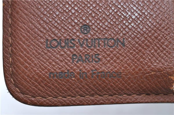 Authentic Louis Vuitton Monogram Compact Zip Bifold Wallet Purse M61667 LV F6757