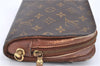 Authentic Louis Vuitton Monogram Orsay Clutch Hand Bag M51790 LV F7181