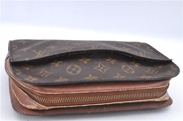 Authentic Louis Vuitton Monogram Orsay Clutch Hand Bag M51790 LV F7181