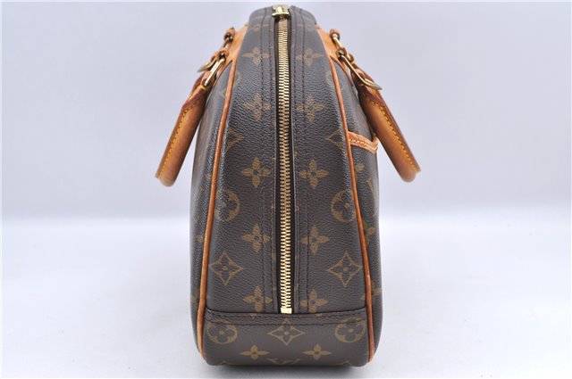 Authentic Louis Vuitton Monogram Trouville Hand Bag M42228 LV F9193