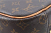 Authentic Louis Vuitton Monogram Trouville Hand Bag M42228 LV F9193