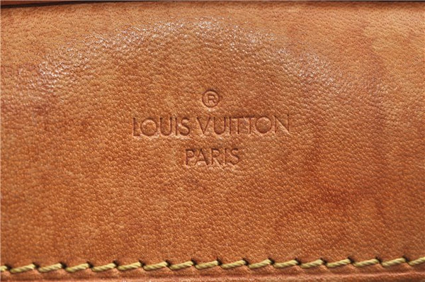 Authentic Louis Vuitton Monogram Trouville Hand Bag M42228 LV F9193