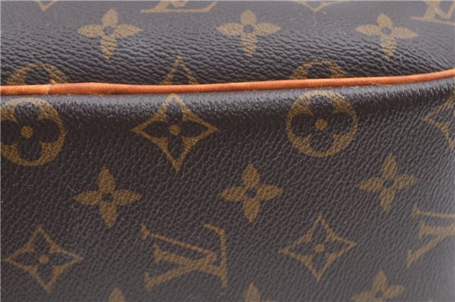 Authentic Louis Vuitton Monogram Trouville Hand Bag M42228 LV F9193