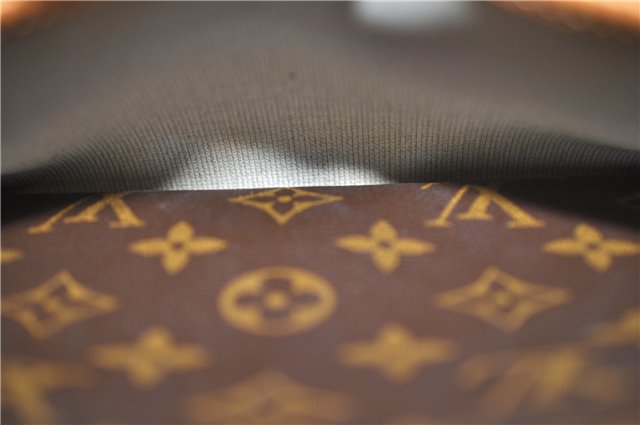 Authentic Louis Vuitton Monogram Trouville Hand Bag M42228 LV F9193