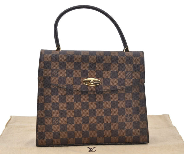 Authentic LOUIS VUITTON Damier Malesherbes Hand Bag N51379 LV G0078