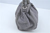 Authentic PRADA Nylon Leather 2Way Shoulder Hand Bag Purse Gray G0256