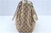 Authentic GUCCI Sukey Shoulder Tote Bag GG Canvas Leather 296835 Brown G0664