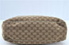 Authentic GUCCI Sukey Shoulder Tote Bag GG Canvas Leather 296835 Brown G0664