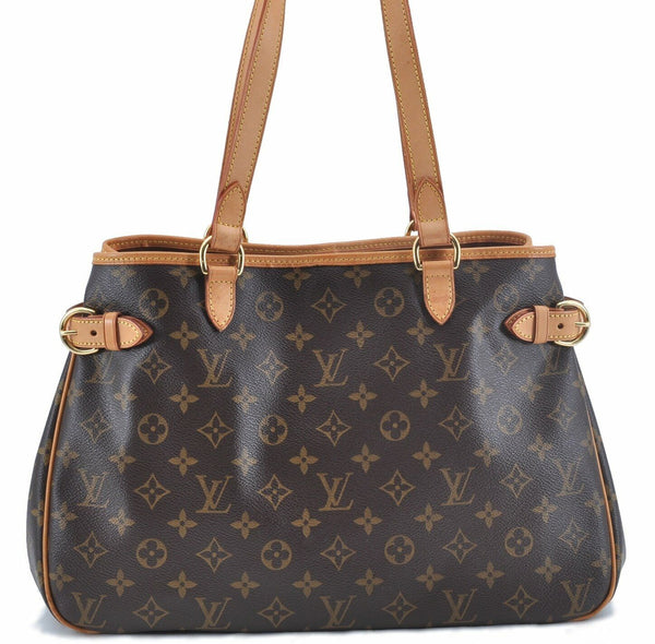 Authentic LOUIS VUITTON Monogram Batignolles Horizontal Tote Bag M51154 LV G1311