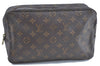 Auth Louis Vuitton Monogram Trousse Toilette 28 Clutch Bag M47522 Junk G2099