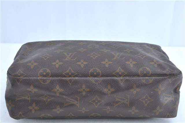 Auth Louis Vuitton Monogram Trousse Toilette 28 Clutch Bag M47522 Junk G2099