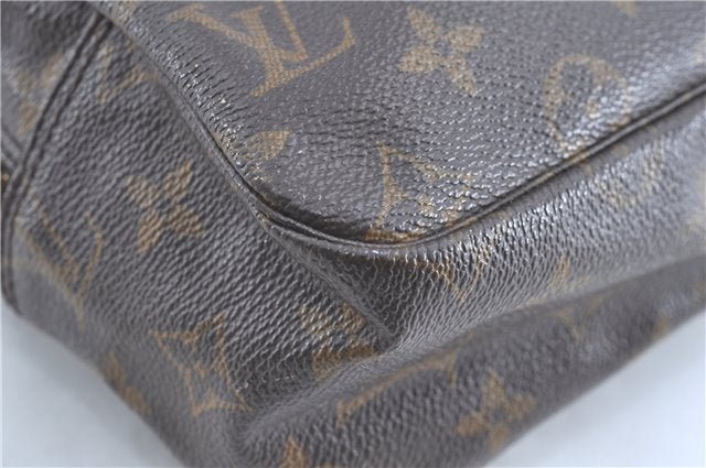 Auth Louis Vuitton Monogram Trousse Toilette 28 Clutch Bag M47522 Junk G2099