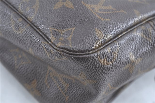 Auth Louis Vuitton Monogram Trousse Toilette 28 Clutch Bag M47522 Junk G2099