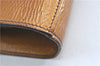 Authentic PRADA Enamel Shoulder Tote Bag Purse BR4059 Brown G3058