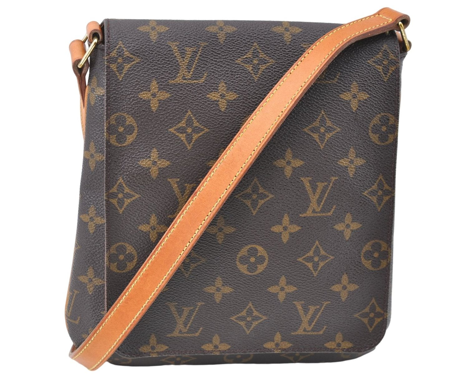 Authentic Louis Vuitton Monogram Musette Salsa Shoulder Bag M51258 LV G3408